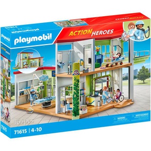 Playmobil® Modernes Krankenhaus (71615), Action Heroes Konstruktions-Spielset, (165 St), Made in Europe