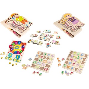 Playtive Holz Lernpuzzle