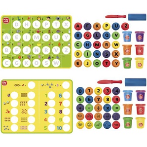 Playtive Knete-Set, mit Knetstempel