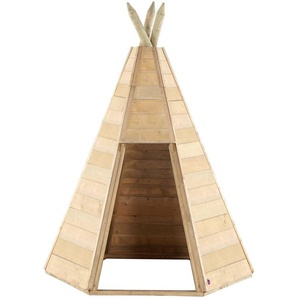 plum Spielzelt Holz Tipi Hideaway 170 BxTxH: 142x142x194 cm