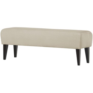 Polsterbank - beige - Materialmix - 145 cm - 51 cm - 46 cm | Möbel Kraft