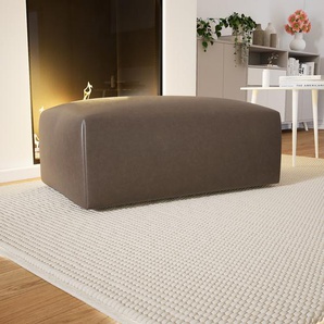 Polsterhocker Graubraun - Eleganter Polsterhocker: Hochwertige Qualität, einzigartiges Design - 100 x 42 x 64 cm, Individuell konfigurierbar