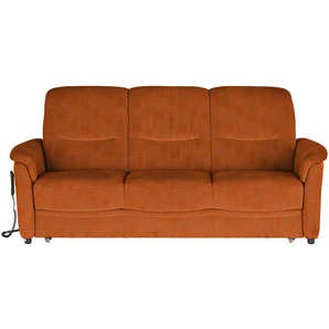 Polstermöbel Oelsa Schlafsofa  Sarah ¦ orange ¦ Maße (cm): B: 223 H: 100 T: 92