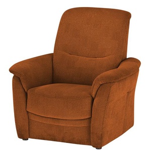 Polstermöbel Oelsa Sessel Sarah - orange - Materialmix - 93 cm - 98 cm - 92 cm | Möbel Kraft