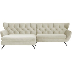 Jette Home Ecksofa  Caldara ¦ creme ¦ Maße (cm): B: 300 H: 94 T: 175