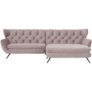 Jette Home Ecksofa  Caldara ¦ rosa/pink ¦ Maße (cm): B: 300 H: 94 T: 175