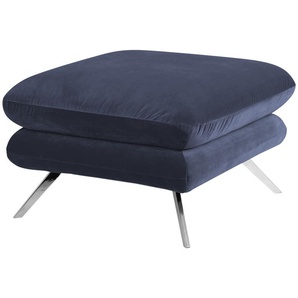 Jette Home Hocker  Caldara ¦ blau ¦ Maße (cm): B: 70 H: 45 T: 70