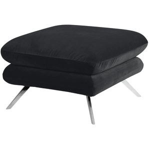 Jette Home Hocker  Caldara ¦ schwarz ¦ Maße (cm): B: 70 H: 45 T: 70