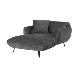 pop Longchair Relaxliege Ventus ¦ grau ¦ Maße (cm): B: 118 H: 111 T: 174