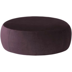 Samt Hocker Amadi - lila/violett - Materialmix - 105 cm - 40 cm | Möbel Kraft