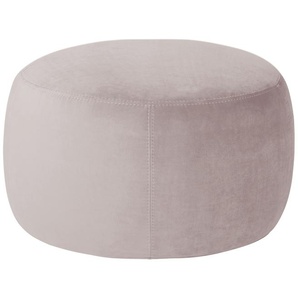 Samt Hocker  Amadi ¦ rosa/pink ¦ Maße (cm): B: 60 H: 40