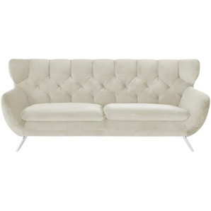 Jette Home Sofa  Caldara ¦ creme ¦ Maße (cm): B: 225 H: 94 T: 95