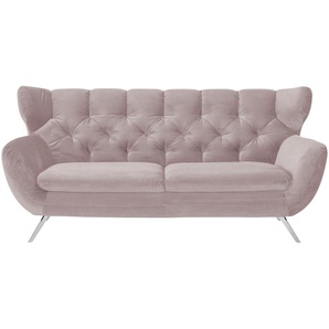 Jette Home Sofa  Caldara ¦ rosa/pink ¦ Maße (cm): B: 200 H: 94 T: 95