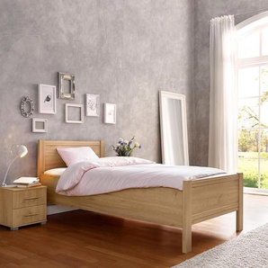 priess Bett Husum Schlafzimmer Jugendzimmer Rahmenbett, mit Komforthöhe verschiedene Ausführungen hochwertige Premium Qualität