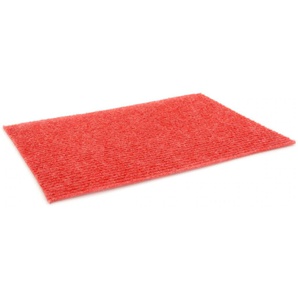 Nadelvliesteppich MALTA, rot (hellrot), B:200cm H:2,5mm L:5800cm, Polypropylen, PRIMAFLOR-IDEEN IN TEXTIL, Teppiche, strapazierfähig, Uni-Farben, Kurzflor Teppich, Nadelvlies