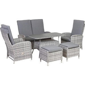 PRIMASTER Peguera Lounge-Set (691101467) grau