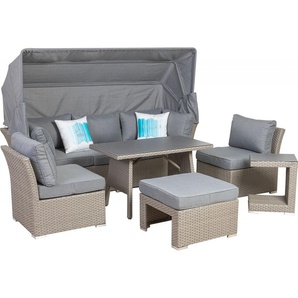 PRIMASTER Torreon Relax Dining Lounge combi grey