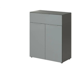 Primo Sideboard Levi - grau - Materialmix - 83 cm - 102 cm - 42 cm | Möbel Kraft