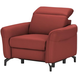 Primo Relaxsessel Basel - rot - Materialmix - 99 cm - 87 cm - 96 cm | Möbel Kraft