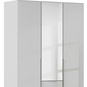 rauch Drehtürenschrank Kleiderschrank Kleiderschränke Schrank Garderobe AGORDO mit Glasfront mit Außenschubkästen, in 6 Breiten und 2 Höhen MADE IN GERMANY