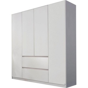 rauch Drehtürenschrank Kleiderschrank Schrank Garderobe Garderobenschrank MAINZ grifflose Front, Außentüren mit Push-to-Open Funktion MADE IN GERMANY