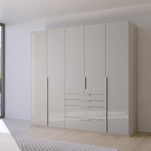 rauch Drehtürenschrank Purisma mit Glasfront, Schubladen und umfangreichem Zubehör, mit Soft-Close