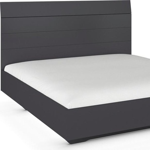 rauch Futonbett Bett Doppelbett Holzbett AGORDO, mit hohem Kopfteil und schwebender Optik MADE IN GERMANY