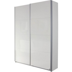 rauch Garderobenschrank Garderobe Drehtürenschrank Kleiderschrank Schrank Schuhschrank MINOSA Breite 136 cm, ausziehbare Kleiderstange, 6 Schuhböden MADE IN GERMANY