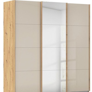 rauch Schwebetürenschrank Kleiderschrank Kleiderschränke Schrank Garderobe AGORDO mit Glasfront durchdachte Innenausstattung, in 4 Breiten und 2 Höhen MADE IN GERMANY