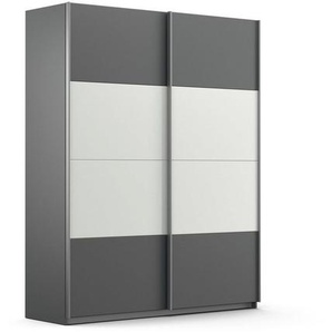 rauch Schwebetürenschrank Quadra Bestseller Schlafzimmerschrank in vielen Breiten Kleiderschrank Garderobenschrank Schrank mit Glaselementen