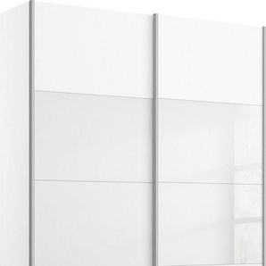 rauch Schwebetürenschrank Quadra Bestseller Schlafzimmerschrank in vielen Breiten Kleiderschrank Garderobenschrank Schrank mit Glaselementen