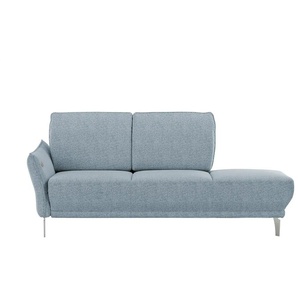 Récamiere Berlin - blau - Materialmix - 204 cm - 88 cm - 93 cm | Möbel Kraft