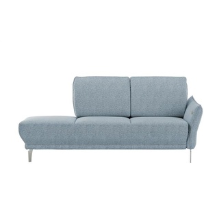 Récamiere Berlin - blau - Materialmix - 204 cm - 88 cm - 93 cm | Möbel Kraft