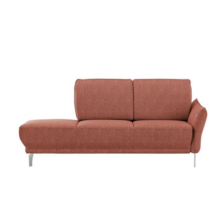 Récamiere Berlin - rot - Materialmix - 204 cm - 88 cm - 93 cm | Möbel Kraft