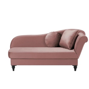 Recamiere  Nadja ¦ rosa/pink ¦ Maße (cm): B: 190 H: 92 T: 85