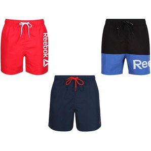 Reebok Herren Badeshorts mit einer Hosentasche