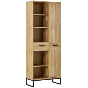 Regal - holzfarben - Materialmix - 76 cm - 196 cm - 38 cm | Möbel Kraft