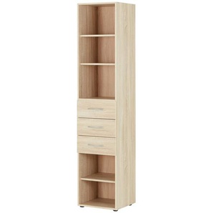 Regal - holzfarben - Materialmix - 40 cm - 185 cm - 40 cm | Möbel Kraft