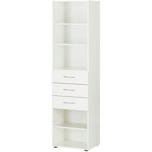 Regal Multischrank-System | weiß | 50 cm | 185 cm | 40 cm |