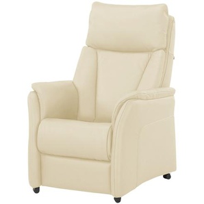 Hukla Relaxsessel  Pascal ¦ creme ¦ Maße (cm): B: 77 H: 115 T: 90