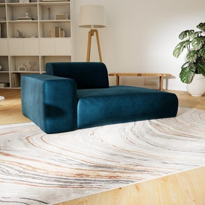 Relaxsessel Samt Nachtblau - Eleganter Relaxsessel: Hochwertige Qualität, einzigartiges Design - 168 x 72 x 107 cm, Individuell konfigurierbar