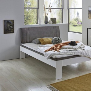 Relita Futonbett Lian, LF 140 x 200 cm, mit Polsterkopfteil, frei im Raum stellbar