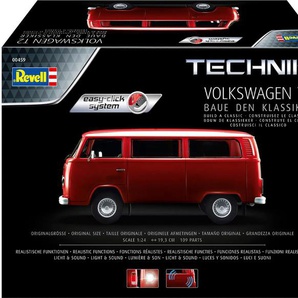 Revell® Modellbausatz Volkswagen VW T2 Bus (Bulli), Maßstab 1:24, mit Licht und Sound