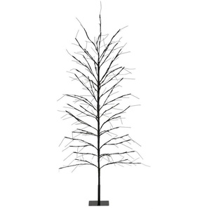 RIFFELMACHER & WEINBERGER Dekobaum LED Baum, Weihnachtsdeko außen, Lichterbaum, LED-Objekt Baum, Schwarz