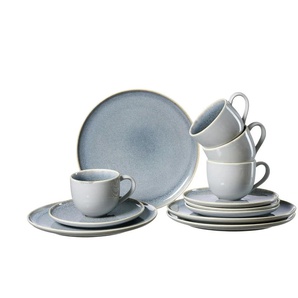 Ritzenhoff & Breker Kaffeeservice  Skagen ¦ grau ¦ Porzellan