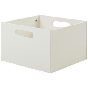 Roba Aufbewahrungsbox - weiß - Materialmix - 42 cm - 26 cm - 38 cm | Möbel Kraft