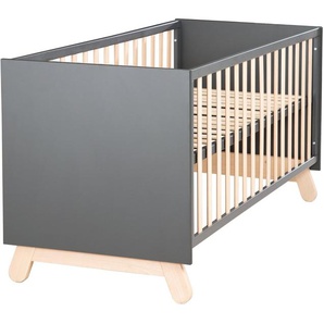 roba® Babybett, mit Gittersprossen und Füßen aus massiver Buche, Made in Europe