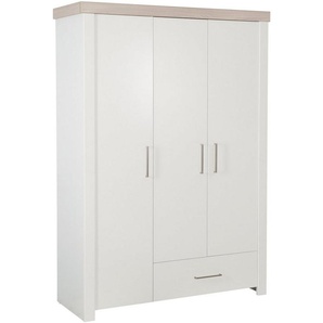 roba® Kleiderschrank Lucy, Kinderkleiderschrank 3-trg. mit Schublade, Made in Europe