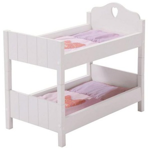 roba® Puppenbett Fienchen - Weiß-Lila