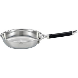 Rösle Bratpfanne Silence Pro, Grau Hochglanz, Metall, 2,2 l, Kochen, Pfannen, Bratpfannen